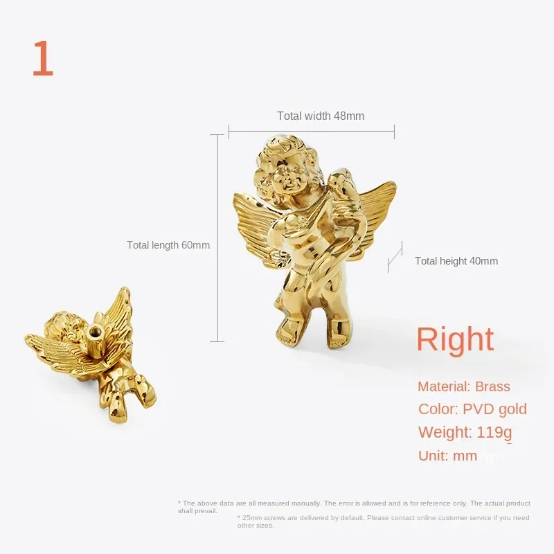 1 шт. креативная ручка для шкафа латунная Современная искусственная Роскошная