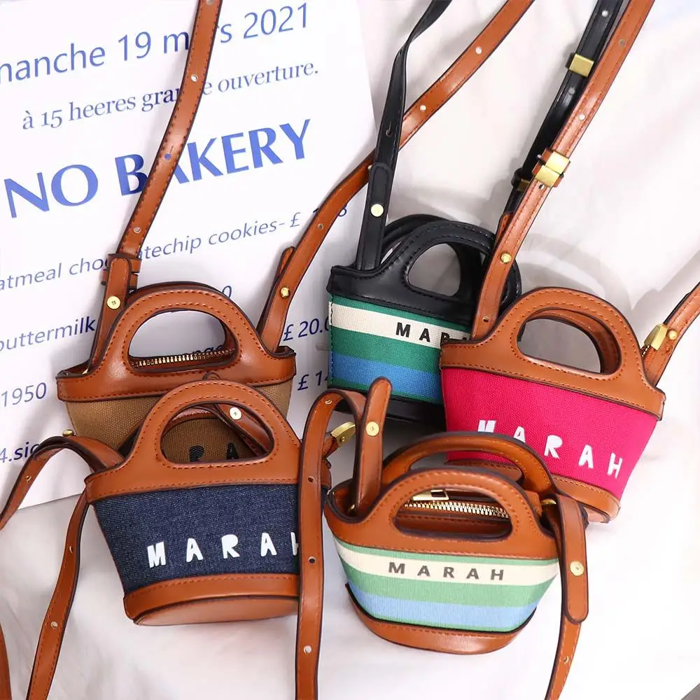 

Bag Parent-child Bag Messenger Bag Letter Canvas Children's Bag Small Square Bag PU Leather Handbag Female Handbag