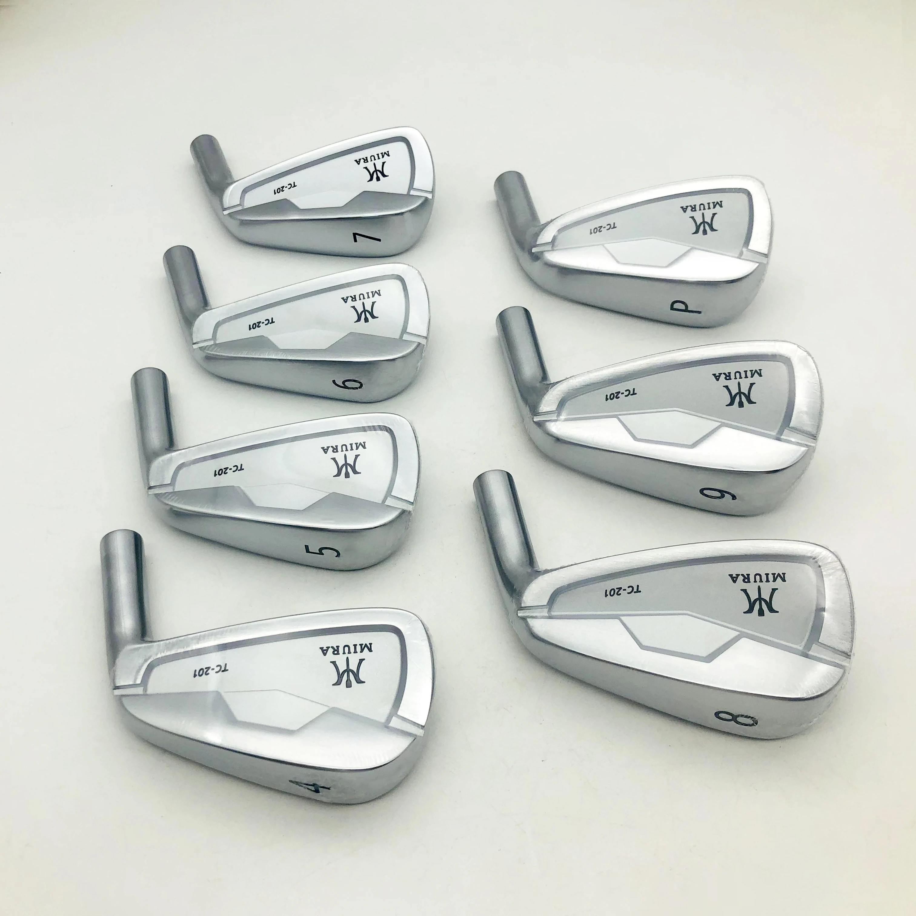 

Golf Club Set Silver Miura Iron 456789P with Shaft MIURA TC-20 Forged CNC Golf Iron Sets Free Shipping De Golf Club MIURA Iron