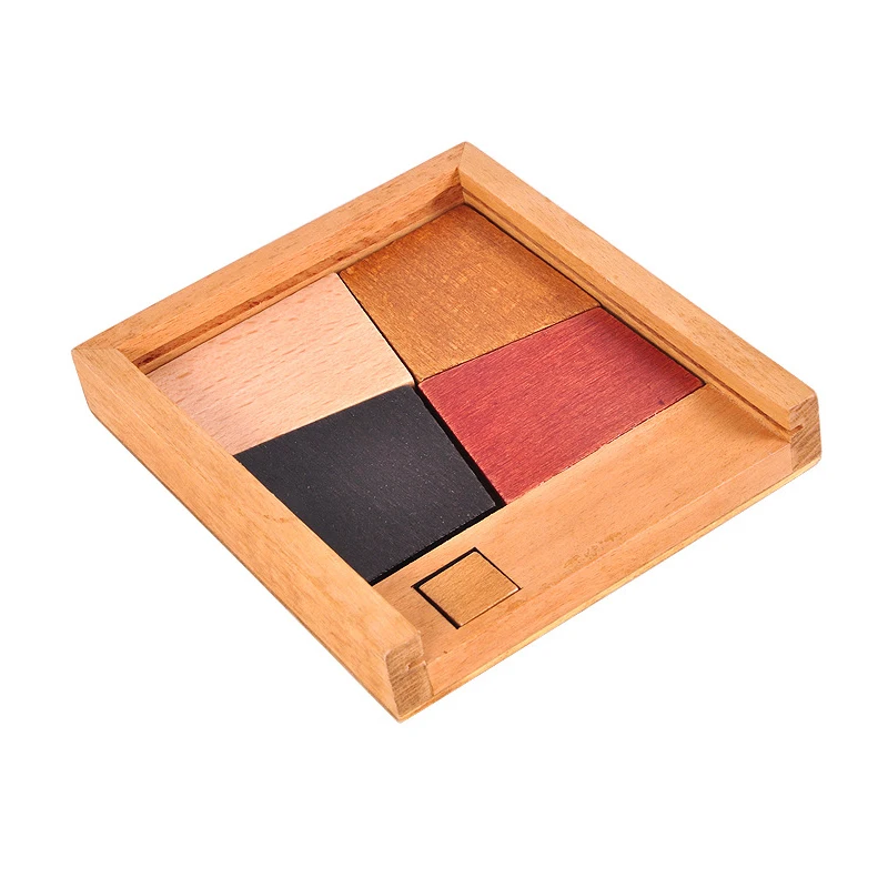 Деревянные головоломки для взрослых и детей развивающие игрушки IQ Training Challenge Juego