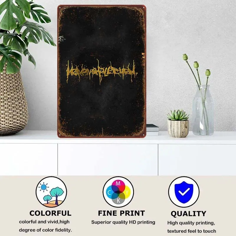 Небесные огнеупорные украшения для комнаты металлические знаки индивидуальное