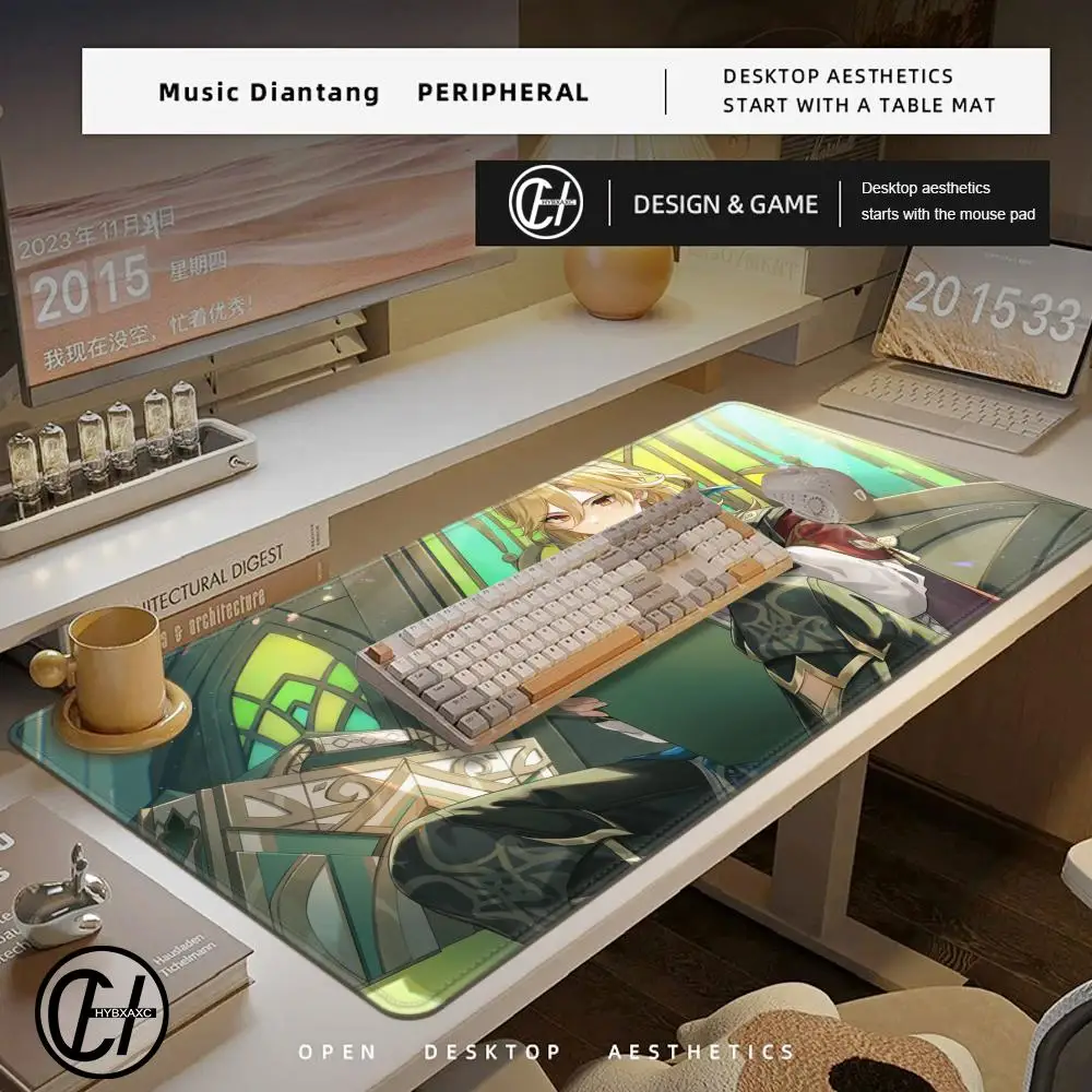 Коврик для мыши Gamer XXL Custom Home Настольный коврик Genshin Impact Kaveh Коврики Стол ковра из