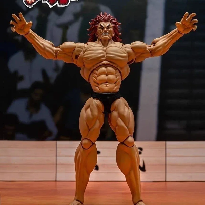 Фигурки Yujiro GK Baki The Grappler Hanma Новые подвижные суставы Аниме Коллекция ПВХ Модель