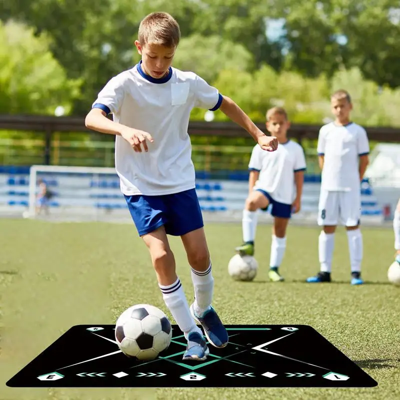 Футбольный тренировочный бесшумный строительный Коврик для тренировок коврики