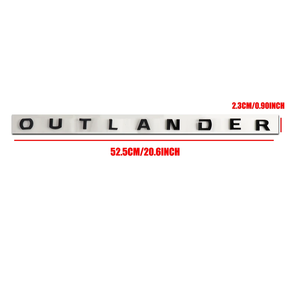 ABS автомобильный передний капот значок с надписью сменная наклейка для Mitsubishi