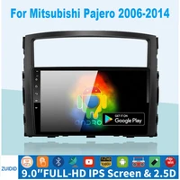 for mitsubishi pajero 4 v80 v90 2006 2014 car radio multimedia video player navigation gps no 2din dvd carplay android auto