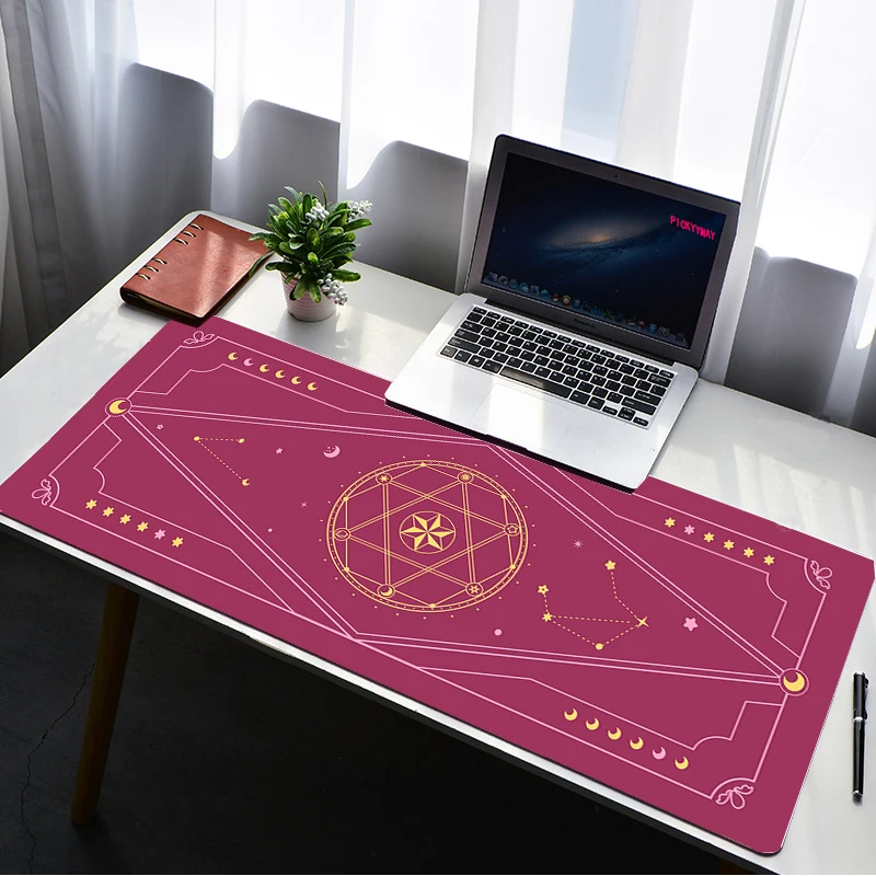 

Magic Star Moon 90x40cm Large Mouse Pad Gaming Accessories PC Laptop Gamer Mousepad Antislip Non-skid Laptop Mouse Pad Mat