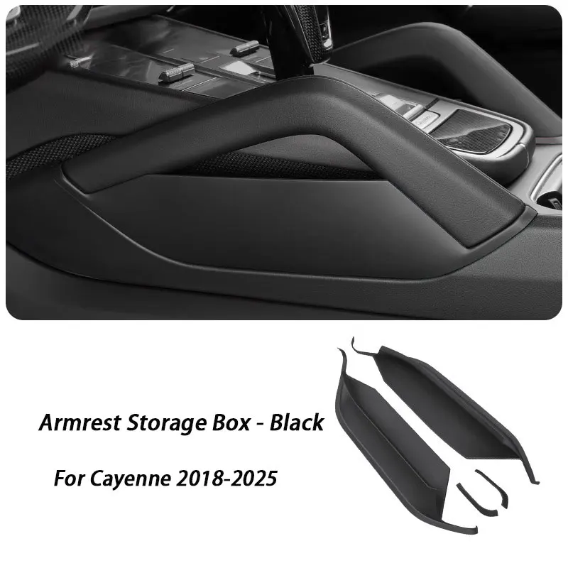 

Для Porsche Cayenne 2018 2019 2020 2021 2022 2023 2024 автомобильная центральная консоль Gap ящик для хранения ключей телефона автоматический подлокотник-органайзер