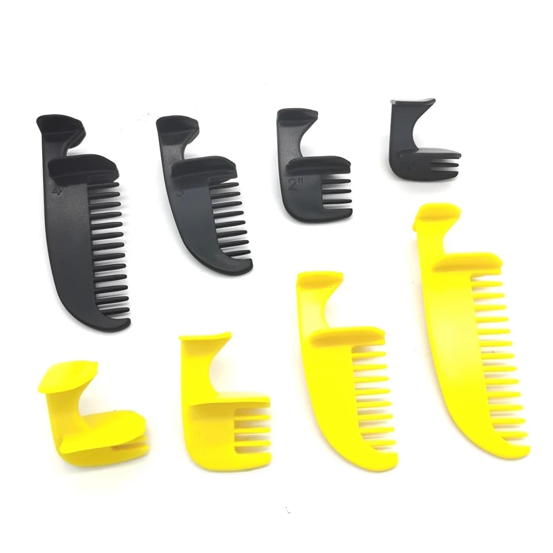 

4 шт., Антистатическая линейка для стрижки волос