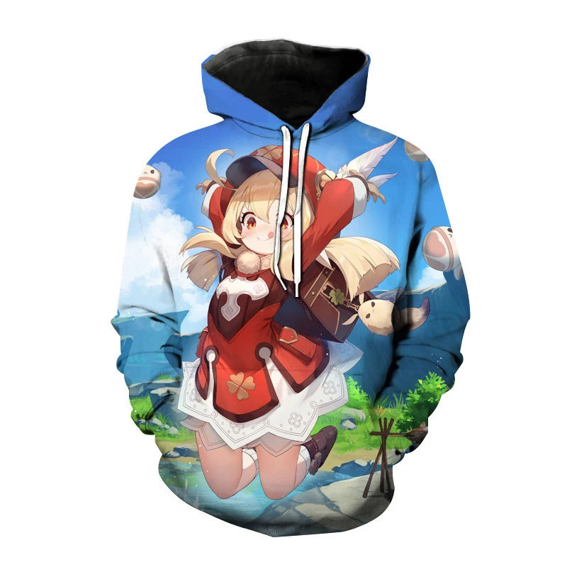 

Hot Game Genshin Impact Hoodies Sweatshirts Men Women 3D Print Genshin Impact Sweatshirt Causal Anime Hoodie Tracksuit Clothes