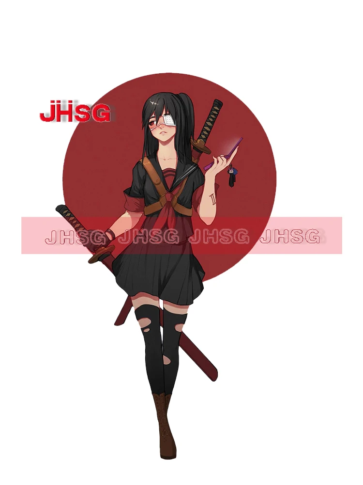 Водонепроницаемые аниме стикеры Three Ratels CA61 Fate/Grand Order для автомобиля капота