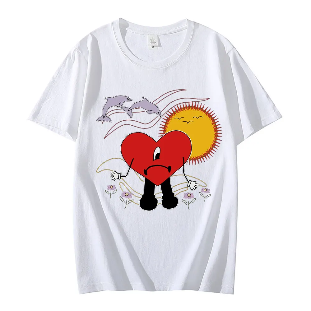 

22 Summer New Bad Bunny UN VERANO SIN TI Quick Dry 3D Printing Unisex Fashion Summer Loose and Comfortable T-Shirt