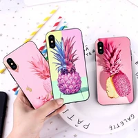 pineapple summer fruit phone case for iphone 12 11 13 7 8 6 s plus x xs xr pro max mini shell