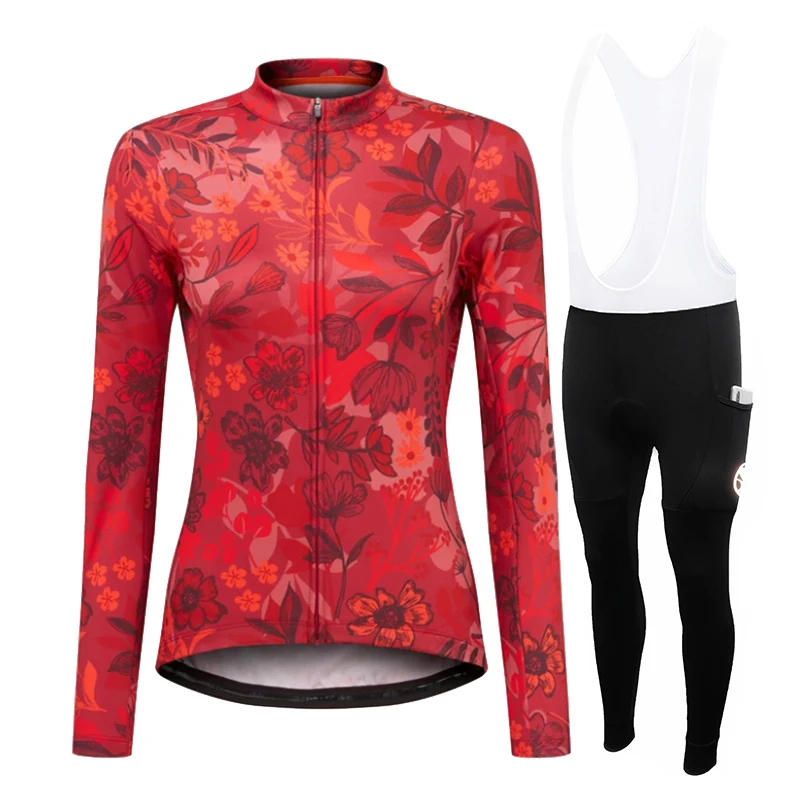 

2022 Summer Long Jacket Breathable Women Cycling Jersey Clothing Mountain Outdoor Triathlon Wear Fashion Bicycle Clothes Uniform