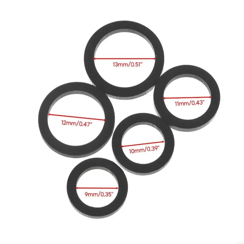 R1WD 10PCS FAIDLER BULEY RUFCE RUBED RINGE LOOP для ремня колеса SHARP700