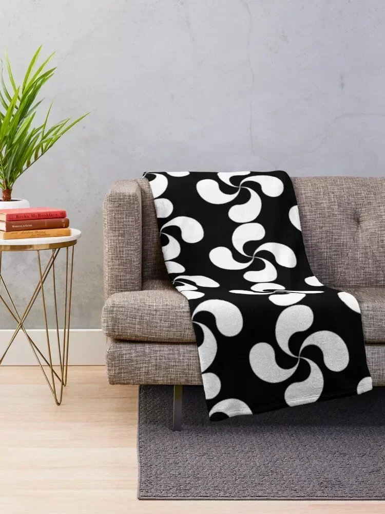 Баскский крест Lauburu Duaadi Плед Волосатые одеяла для сна