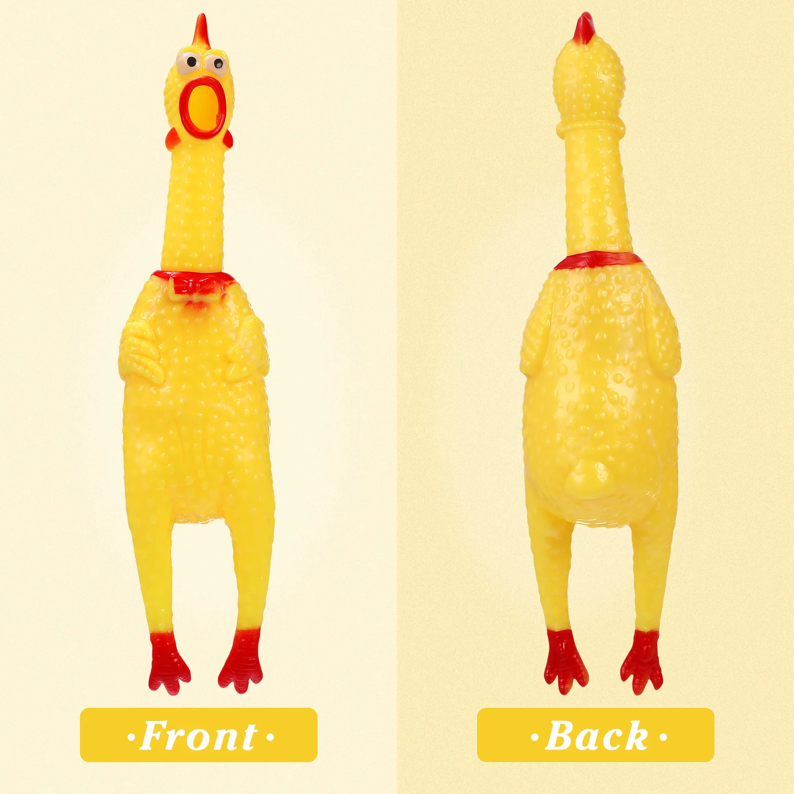 Bulk Squeaky Dog Shrilling Chicken Toysqueaky Chew Novelty Squawking Child