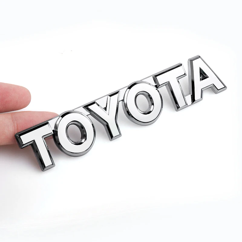 3D металлический значок с эмблемой наклейка на багажник автомобиля для Toyota TRD Logo