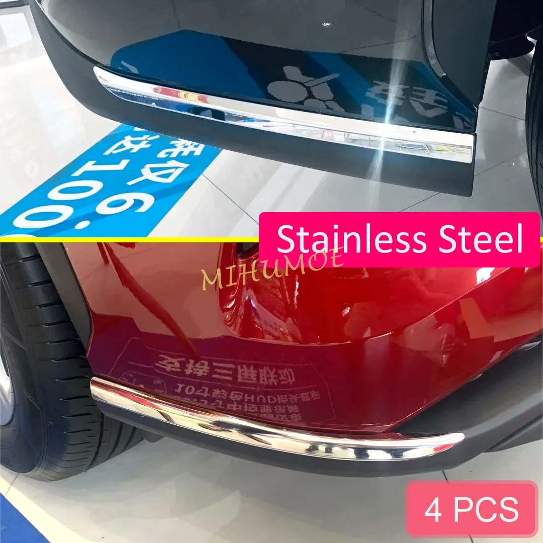 

Угловая крышка переднего и заднего бампера из нержавеющей стали для Toyota Highlander Kluger 2020 2021 2022 2023 2024 2025