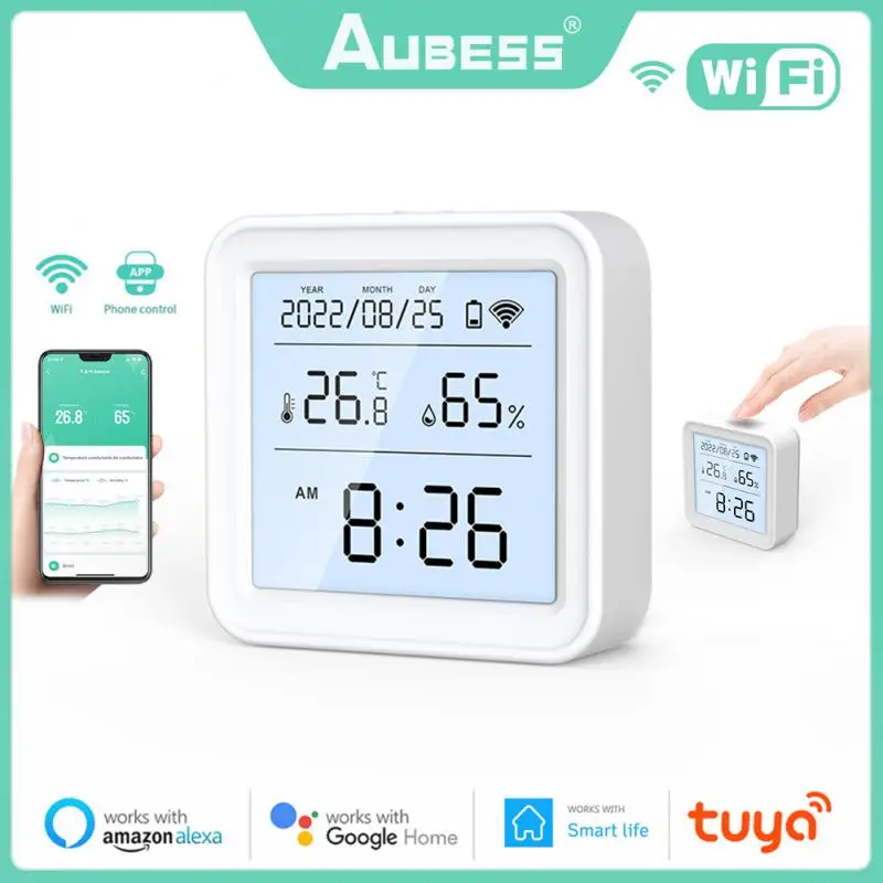 

LCD Digital Thermometer Hygrometer Indoor Room Electronic Temperature Humidity Meter Sensor Gauge Weather Station For Home