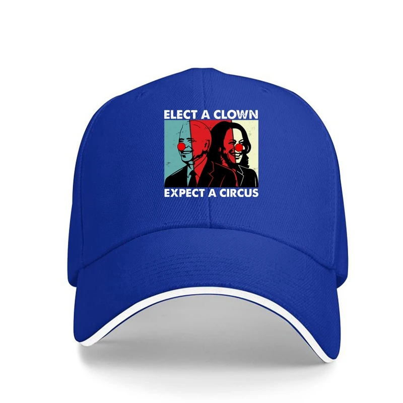 100% хлопок Elect A Clown Expect Circus Funny Anti Joe Biden мужская новинка бейсболка женская