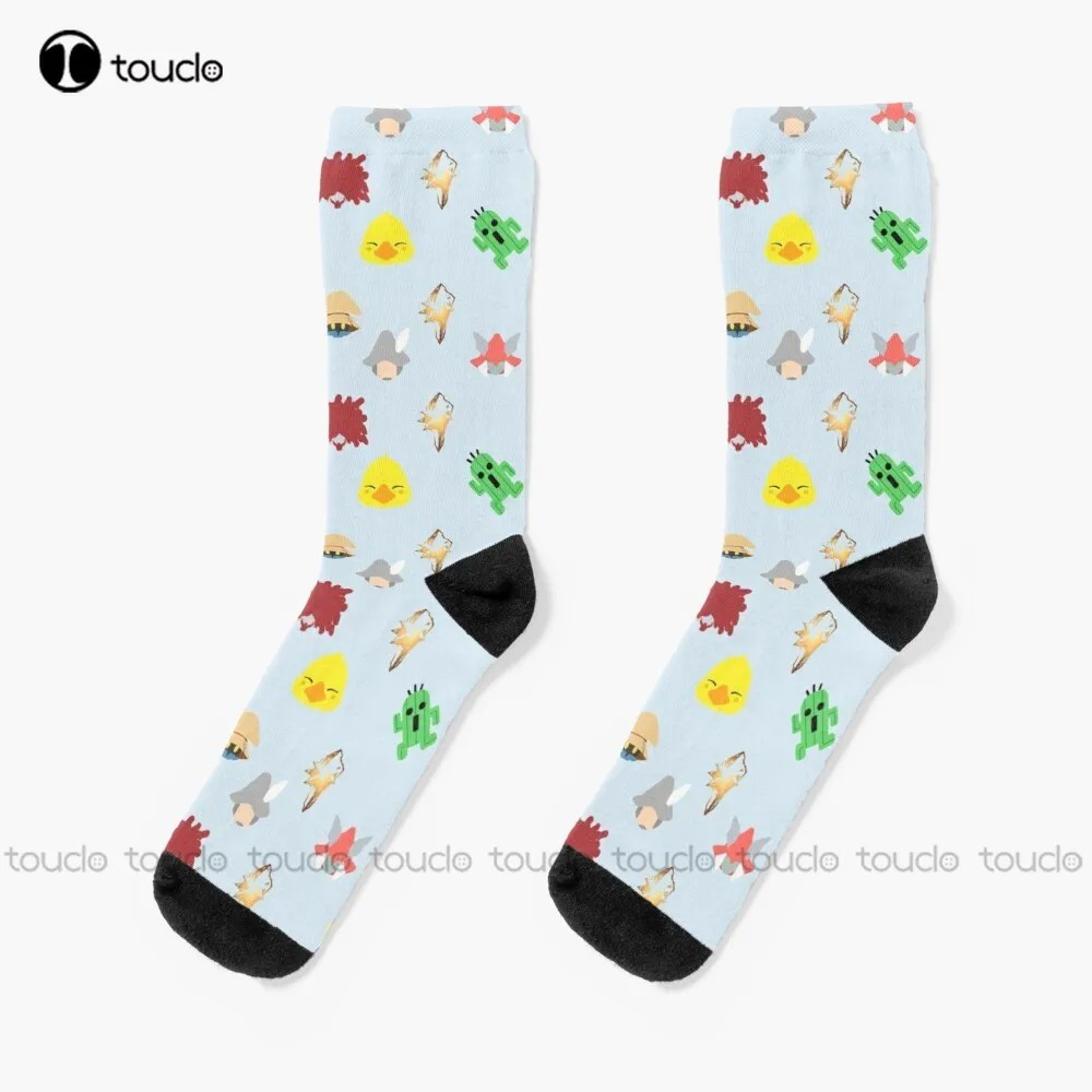 

Final Fantasy 9 Pattern Socks Cozy Socks Fashion Creative Leisure Funny Art Abstract Oil Painting Socks Christmas New Year Gift