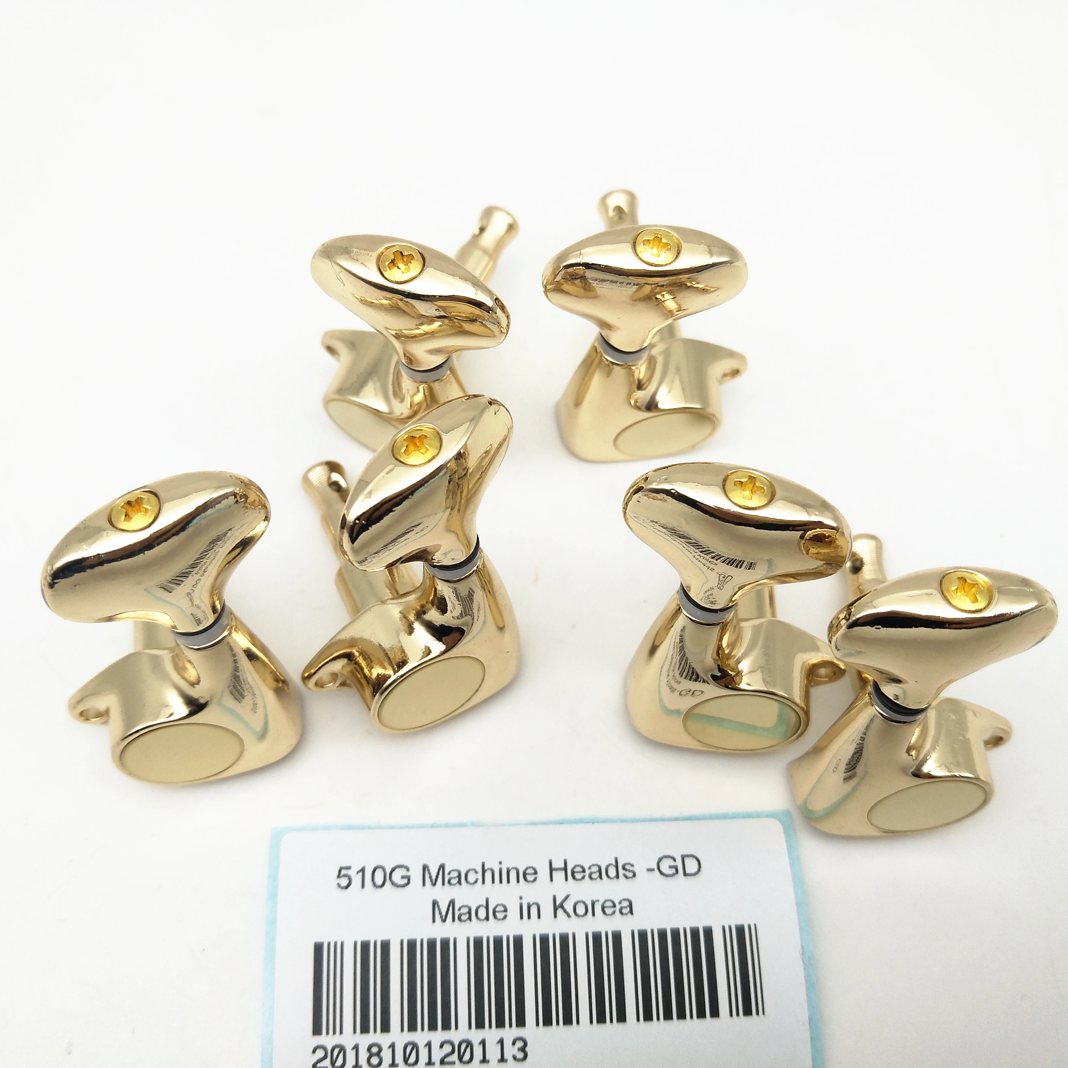 

3L/3R 510G Guitar Tuning Peg Guitar Mechanical Tuning Chrome Made in Korea