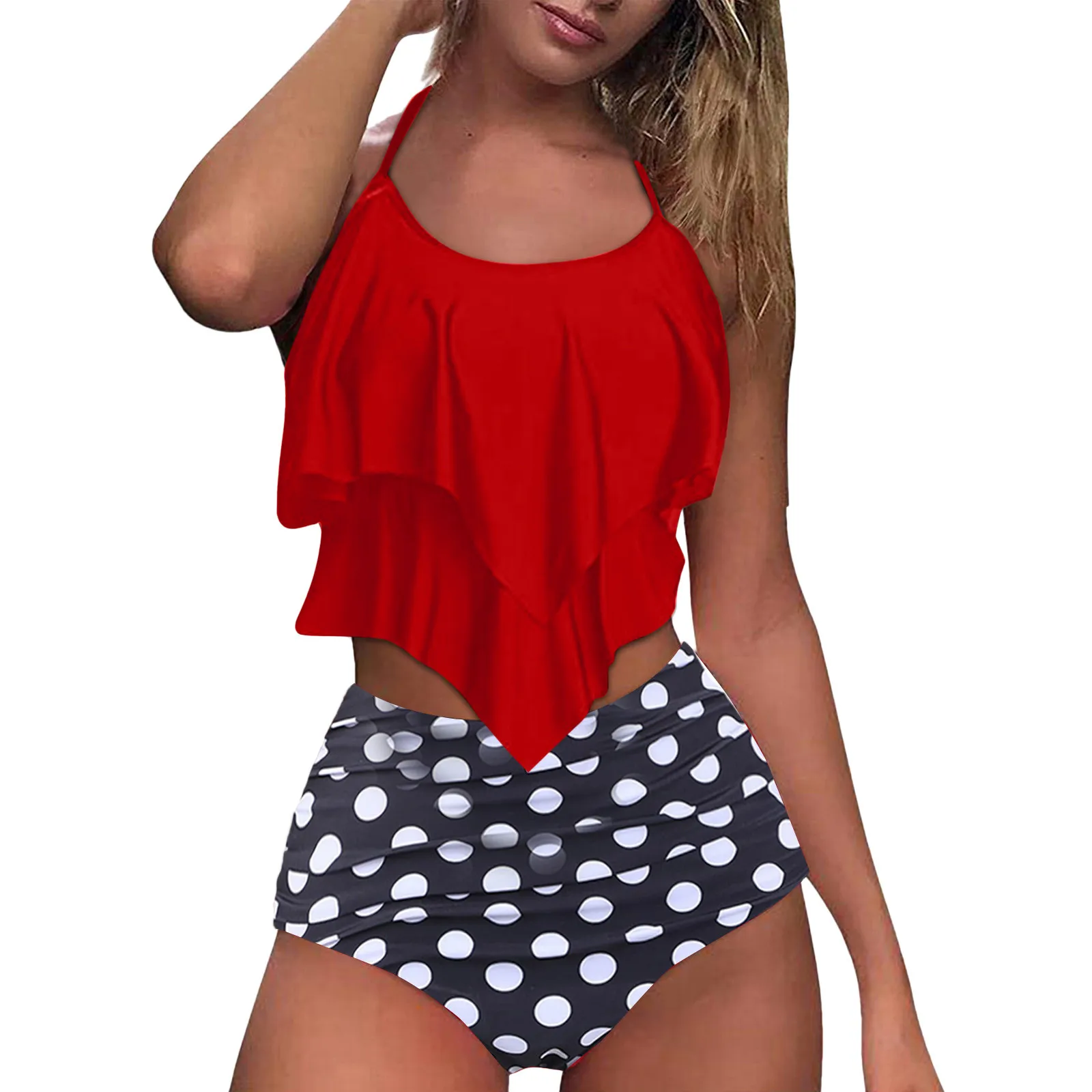 

Купальники, купальные костюмы, купальные костюмы, танкини, женские купальники, 2 предмета, полосатые женские купальники с юбкой