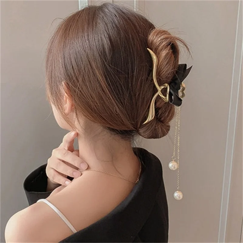 

Women Elegant Hairpins Metal Tassel Hair Claw Vintage Hair Clips for Girls Hair Accessories