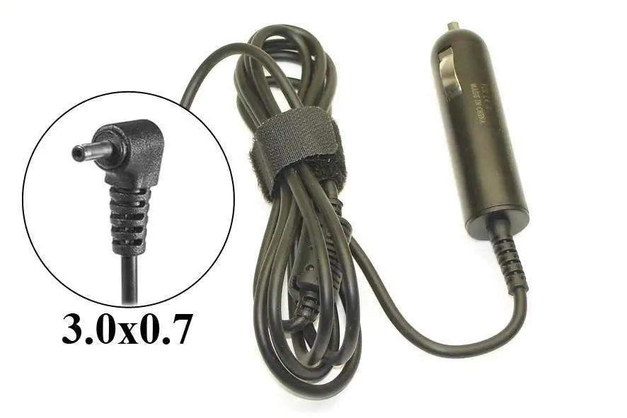 Автомобильный блок питания для ноутбука Samsung 19V 2.1A коннектор 3.0 х 0.7 (492) |