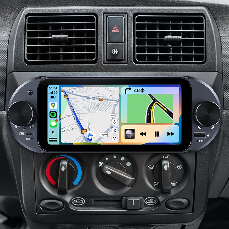 Фото JIUYIN 1 DIN 6 дюймов Linux беспроводной Carplay Android авто автомобильный радиоприемник мультимедийный видео MP5 плеер сенсорный экран универсальный стерео №3