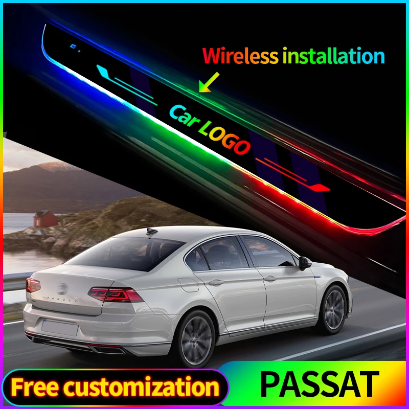 Акриловый подвижный USB-накопитель приветственная педаль автомобильная накладка