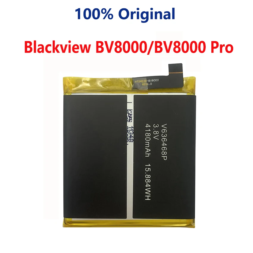100 original for blackview bv5000 bv5500 bv6000 bv6000s bv6800 bv7000 bv8000 bv9000 bv9600 bv9700 bv9800 a20 pro phone battery free global shipping