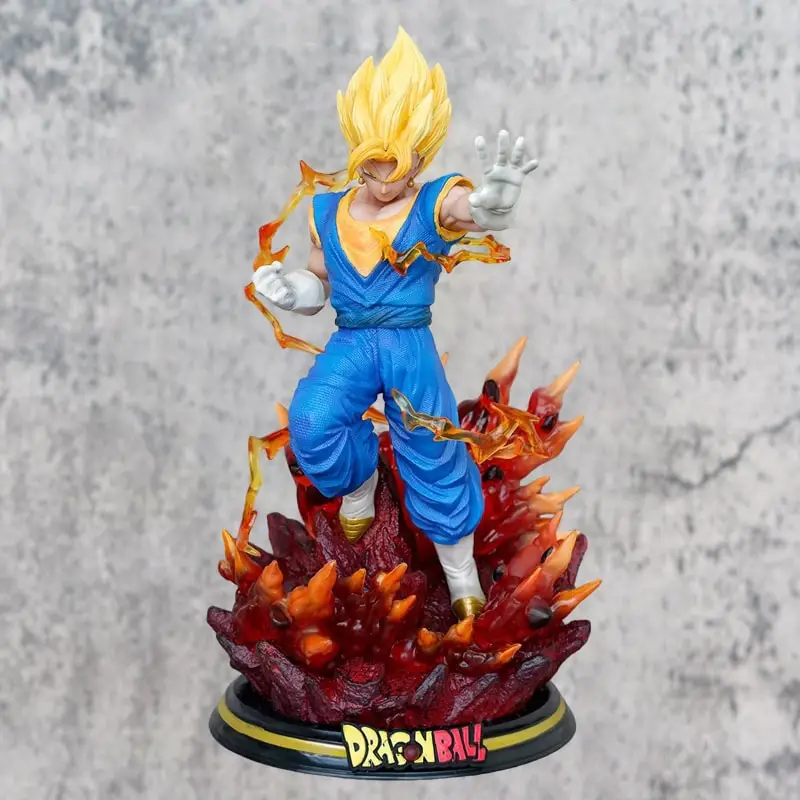 25 см аниме Dragon Ball Z Vegetto светящиеся фигурки модель статуя из ПВХ куклы орнамент