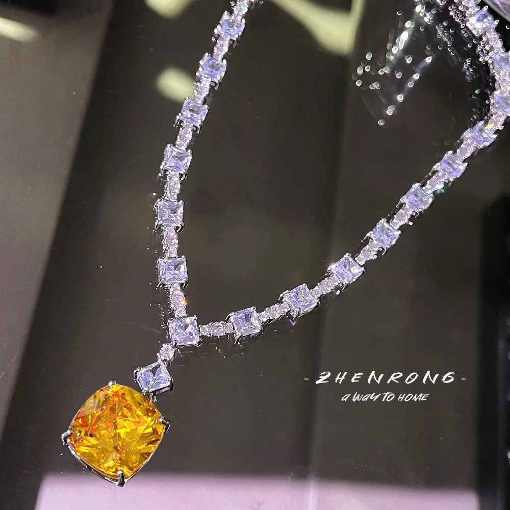 Изысканное винтажное ожерелье с квадратными вырезами индивидуальное длинное