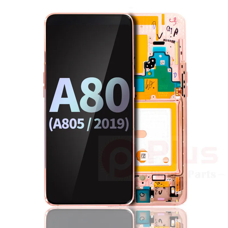 

OLED Display With Frame Replacement For Samsung Galaxy A80 (A805/2019) (Angel Gold) (Service Pack)