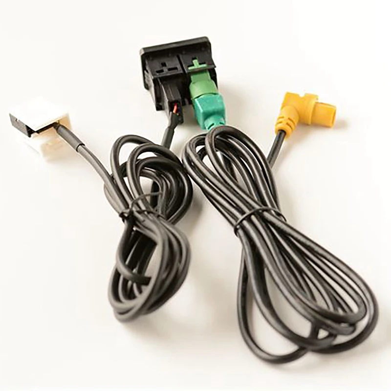 Автомобильный USB кабель AUX-переключатель аудио адаптер RCD510 RNS315 для Passat B6 B7 Golf 5 MK5 6