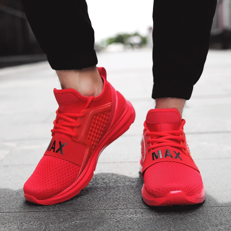 

Large Size 36-46 Men's Breathable Mesh Summer Shoes Fashion New Men's Soft Bottom Non-slip Casual Shoes Outdoor Walking Sneakers
