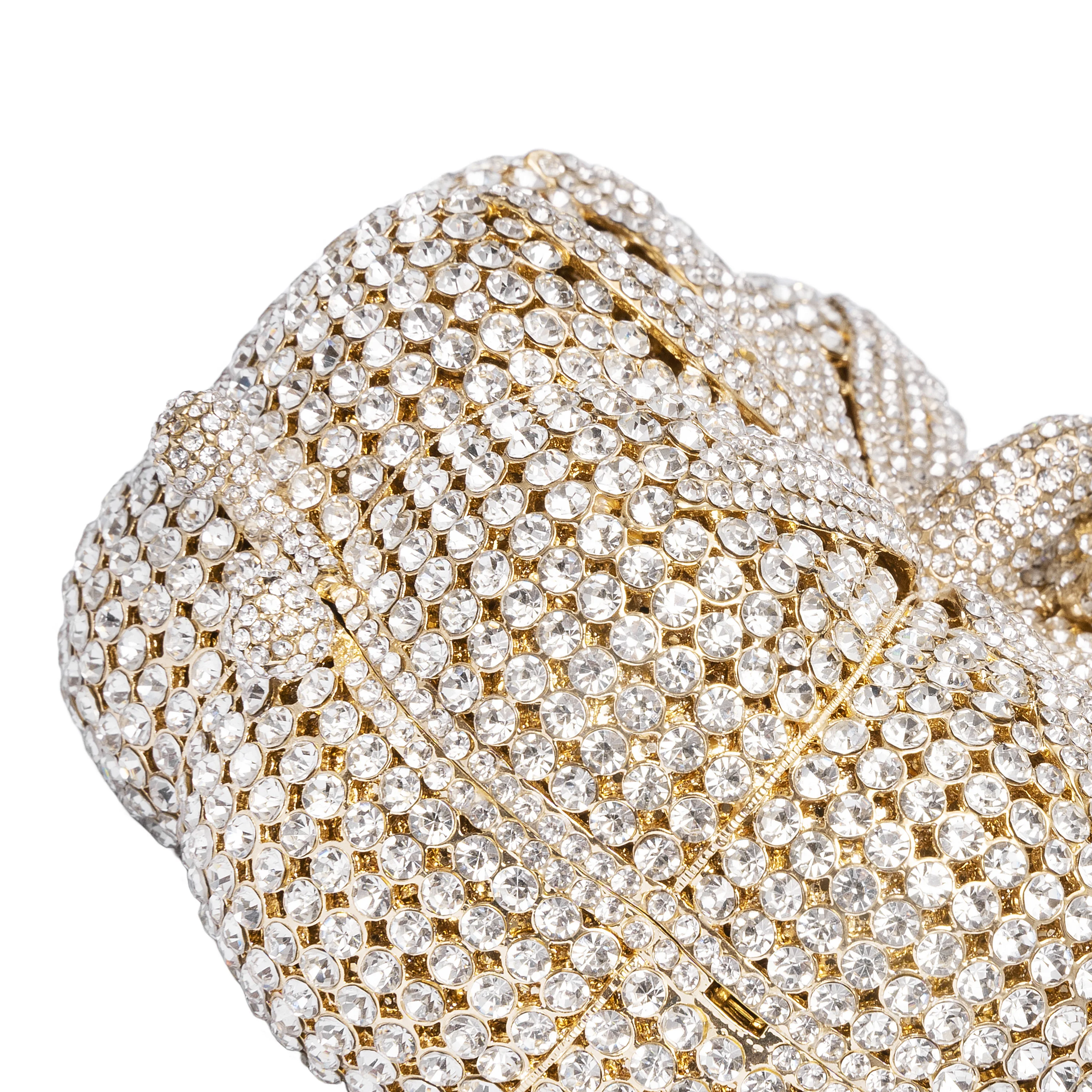 Роскошные вечерние мини-сумки с кристаллами в форме тыквы стразы клатчи для