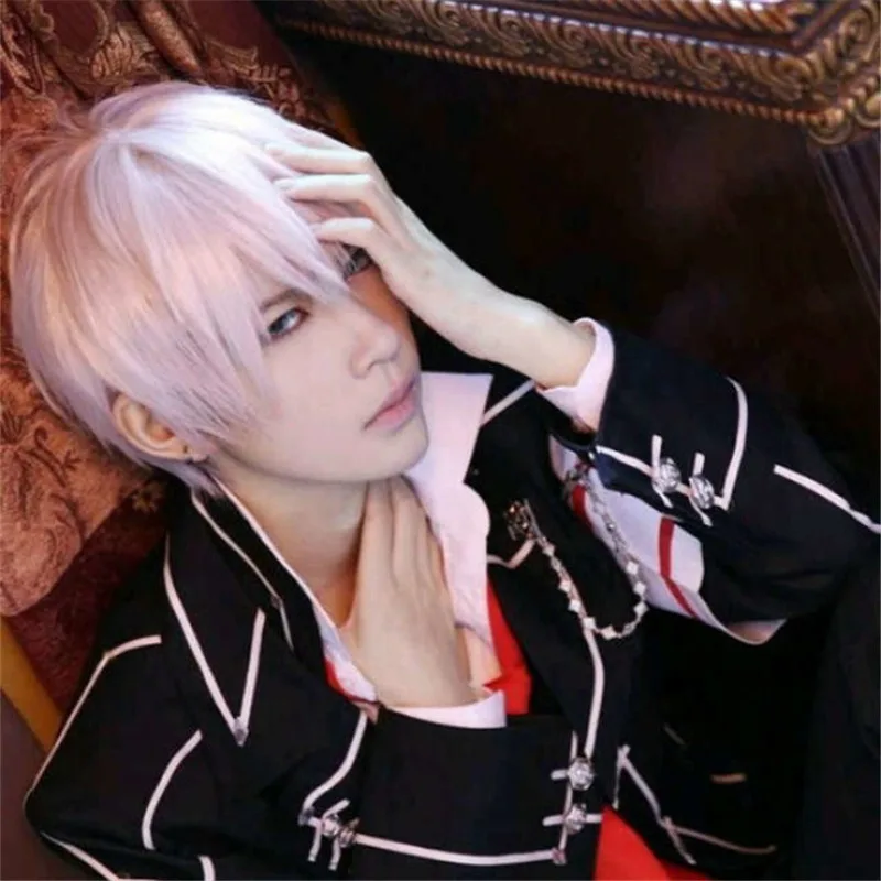 Японское аниме рыцарь принц Косплей воздушная челка парик корейский стиль