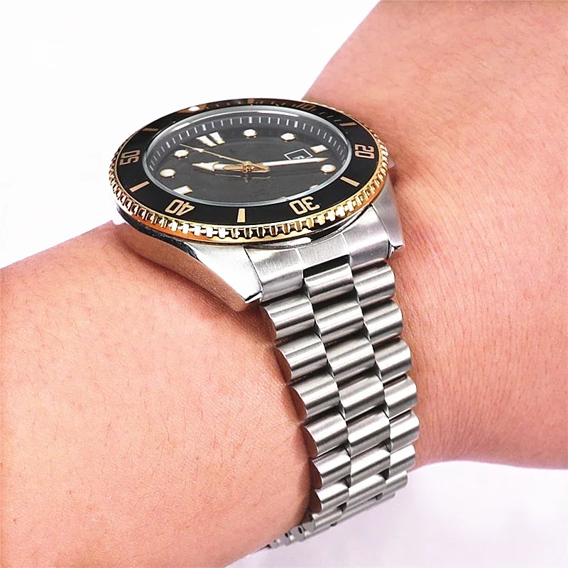 Фото 3 стиля, 22 мм, стальной металлический ремешок для дайвинга для Casio Duro Mdv107-1A MDV106-1A, браслет, ремешок для часов, запасные части №5
