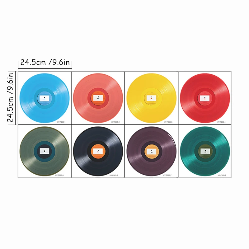 

Музыкальные 3D наклейки на стену