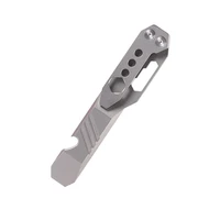 1 pcs outdoor titanium alloy crowbar mini edc tool portable screwdriver bottle opener multi function wrench for camping hiking