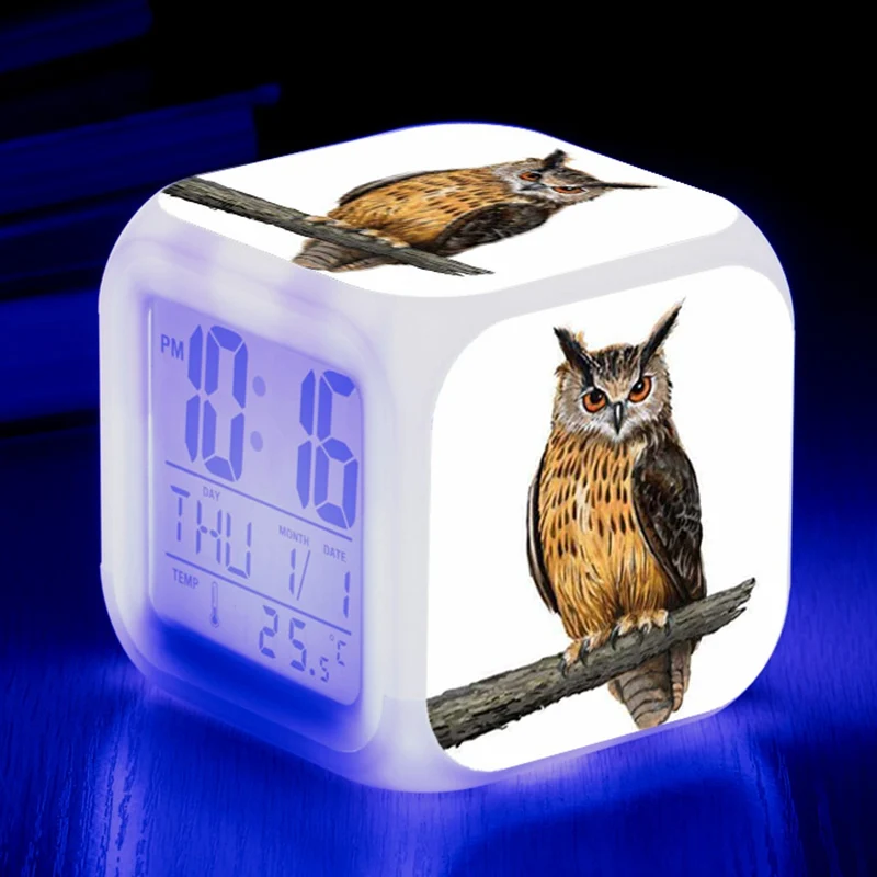 Kids Bedroom Wake Up Table Desk Lamps Nightlights Backlight Watches