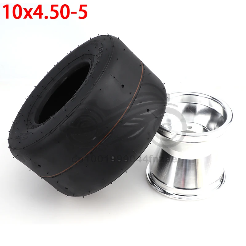 

Vacuum tyre Go Kart Tire 10x4.50-5 tubeless tire 5-inch rims for Go Kart Knobby Scooter ATV Tire 10*4.50-5 Drift tires