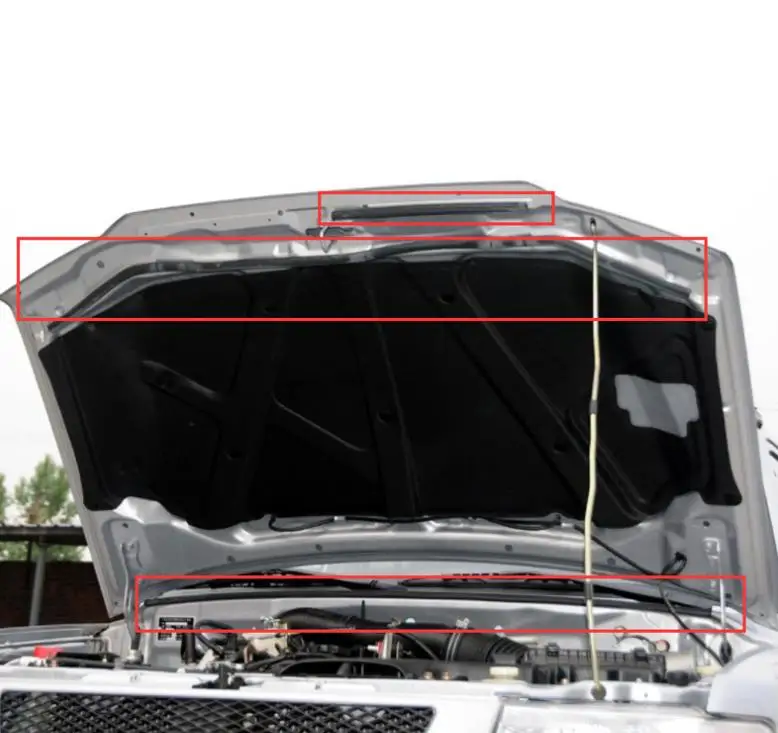Фото Резиновое уплотнение для капота Pajero Mini H60, 1 или 3 шт., Резиновая полоса для капота Montero Pinin Body Rubber for Shogun Io Mr313797 №5