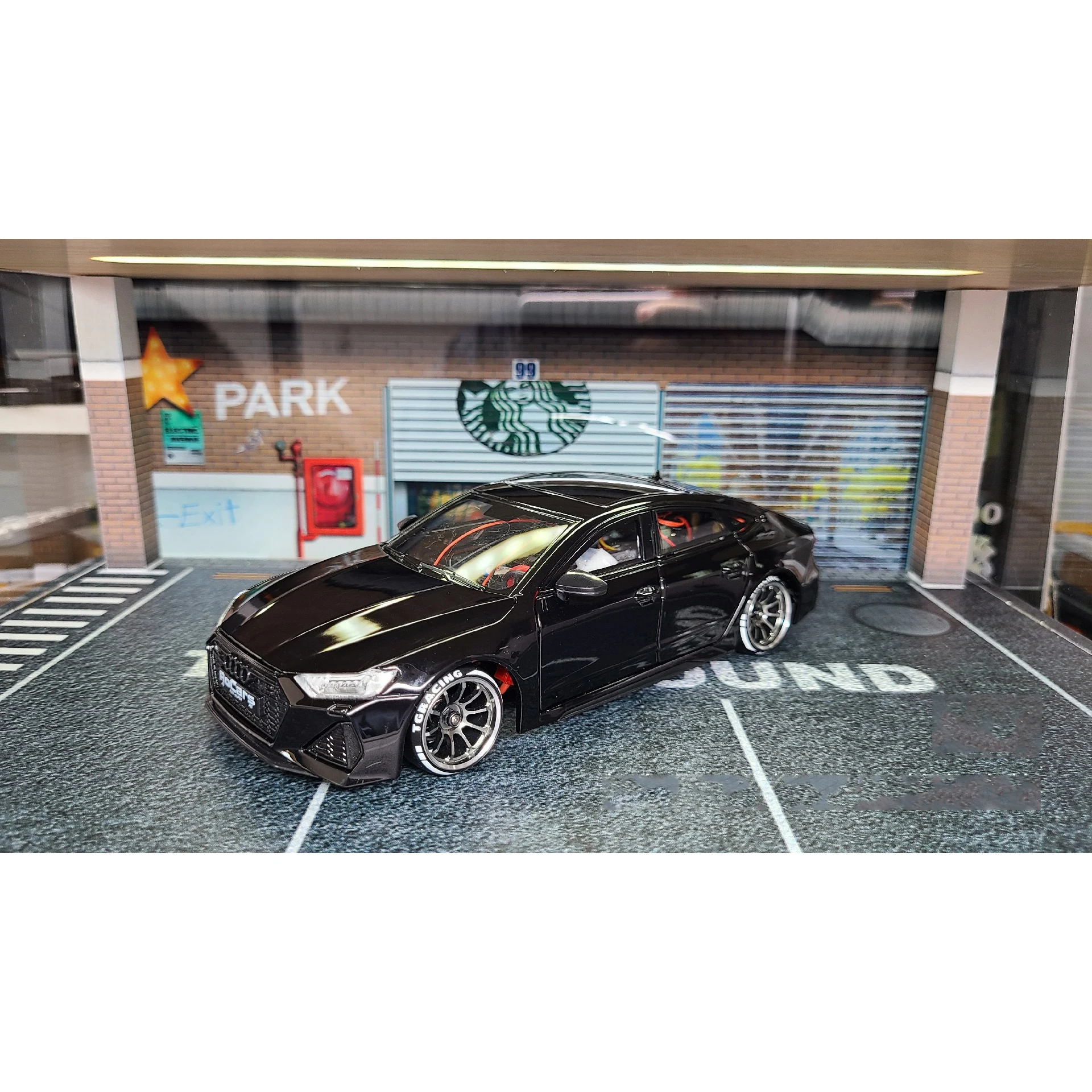 1/28 RC WLtoys K969 30 км/ч гоночный автомобиль для дрифта корпус автомобиля из черного