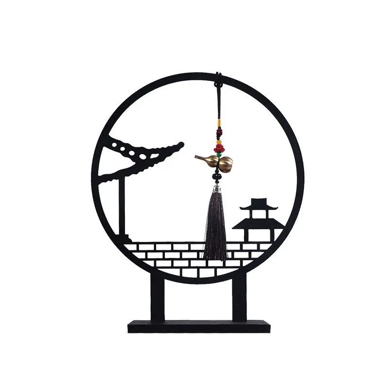 

Retro new Chinese style Bogu frame decoration decoration antique creative new home opening housewarming gift decoration