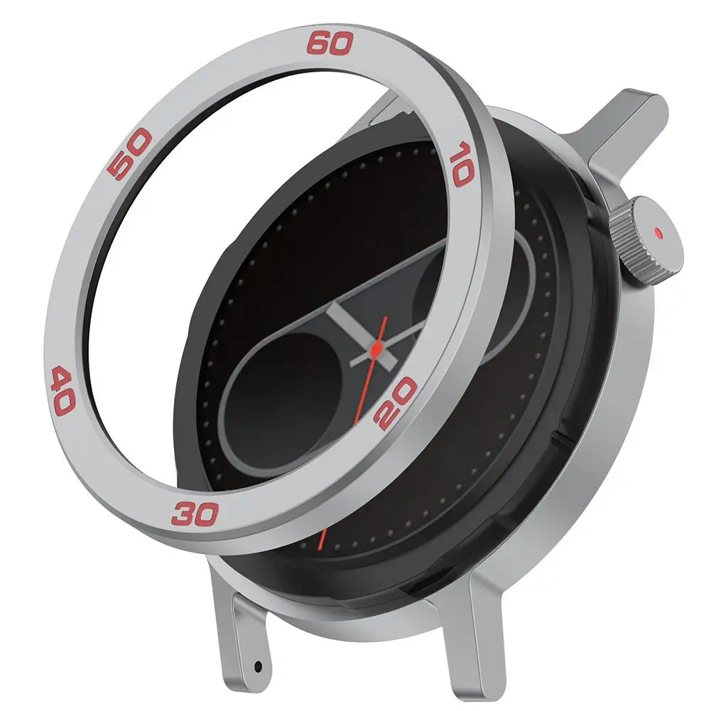 Новый сменный чехол металлический каркас ободок для часов аксессуары защитная