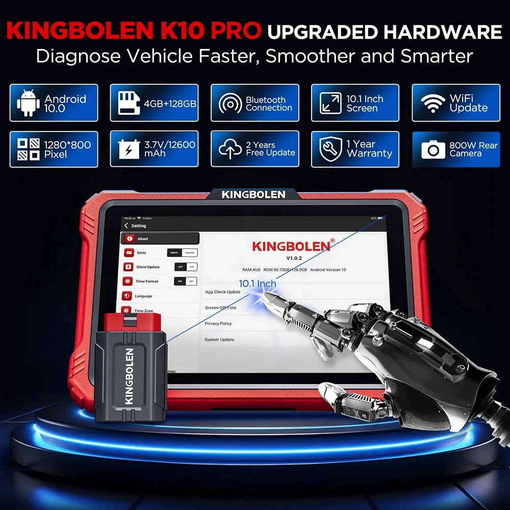 KINGBOLEN K10 PRO Elite CAN FD DoIP Все системы автомобильных диагностических инструментов 40
